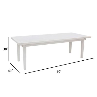 Image two of Palermo Dining Table, White Wash